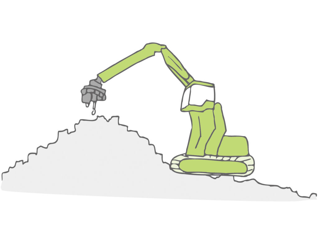 ⑤ごみ処理施設からの漏出